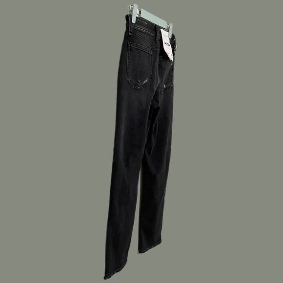 NWT $225 rag & bone | Nina | High Rise Cigarette | Button-fly Jeans in Grafton - Picture 2 of 16